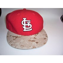 뉴에라 세인트루이스 카디널스카모 59FIFTY Fitted 캡 모자 Authentic MLB Size 7