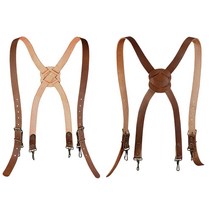 타우피아 가죽 엑스반도 작업용 멜빵 TP-6011