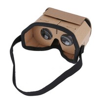 라이트 캐슬 구글 골판지 스타일 가상 현실 VR 안경 3.5 - 6.0 인치 스마트폰 유리 아이폰 삼성, 02 25mm 3D Glasses VR