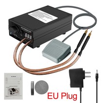 스팟용접 8000W 고출력 듀얼 펄스 용접기 18650 리튬 배터리 핸드폰 0103mm 니켈 시트, 02 pedal_01 EU