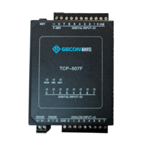 TCP-507F Ethernet module 8AI8DI industrial acquisition control ModbusRTU TCP UDP protocol IO unit, 01 507F  1