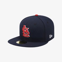 뉴에라 MLB 어센틱 세인트루이스 카디널스 사이즈캡 네이비 70541091, 없음
