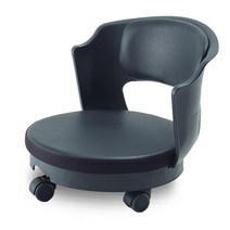 온가구 온라인가구단지 마크 좌식 바퀴형 의자 4colors, 화이트