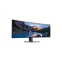 라온하우스 [DELL] UltraSharp 49인치 모니터 / 와이드 IPS 광시야각 DQHD 60Hz 커브드 3800R /플리커 프리 블루라이트 차단 눈부심 방지, 532080