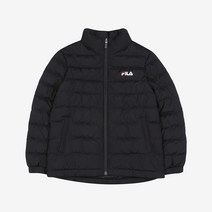휠라키즈 경량 덕 다운자켓 FK2DJC4101X_BLK