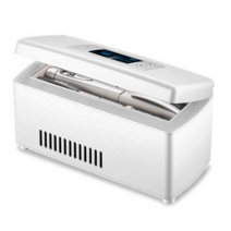 미니 충전식 인슐린 냉장고 호르몬 약품냉장고 시약, 표준주파수변환단일배터리약10시간위조방지코드