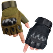 전술장갑 밀리터리 군용 택티컬 아웃도어 등산장갑 반장갑, 밀리터리 반장갑 카키