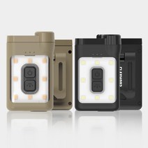 크레모아 LED캡라이트 캡온 65A+ CLP-330 모자 블랙 탄 랜턴, 없음