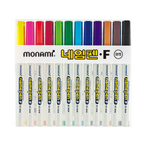 모나미/네임펜F 중간글씨용 12색SET, 12색, 6세트