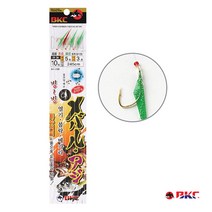 BKC 볼락 열기 외줄낚시 고급 어피바늘 6단 카드채비 (BK-298)