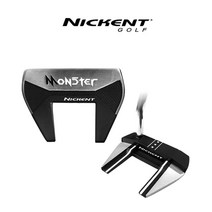 2020정품 NICKENT MONSTER 니켄트 몬스터 퍼터 / 몬스터골프, 33인치