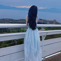 백리스 비치코디 롱원피스 동남아 해외여행여름옷 휴양지룩 원피스 여름쇼핑몰 리조트룩 셔츠 제니 쉬폰 태국 아오이유우