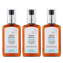 라입 R3 아르간오일 헤어에센스 오션블루 100ml 3개