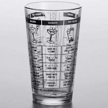홈바 칵테일 믹싱 글라스 1개, 상세 설명 참조
