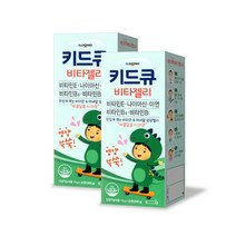 일동제약 키드큐 비타젤리 20포 어린이 키즈 영양제 종합비타민, 300g, 300g, 2개
