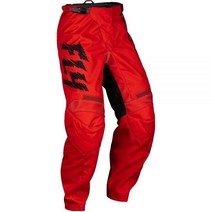 Fly Racing 2024 청소년 F-16 바지 블랙/네온 그린/라이트 그레이, 22, Red/Black/Grey