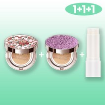 미스트[건성]쿠션2개+워터밤1개 [15g+15g+10g] 스타일71 미스트 60%세럼 쿠션 트윙클라 [건성 피부 추천], 1개, 로즈21호+바이올렛핑크다이아글리터21호(건성)+워터밤