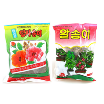 닭똥거름 혼합 유박 비료 알송이 퇴비, 입자송이200gx 2개