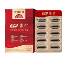 고려은단 퓨어 홍삼 60캡슐, 18개