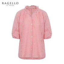 라젤로 라젤로 스트라이프 나그랑 블라우스_RG0MBL121