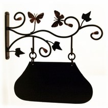 쇳대마을 간판HS-05 철단조간판걸이세트 간판걸이 카페간판걸이 실내간판걸이