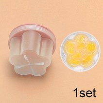 수란틀 수란메이커 수란만들기 실용적인 귀여운 계란 보일러 플라스틱 밀렵꾼 세트 주방 밥솥 도구 몰드 뚜껑 포함 팬케이크 메이커 12 개, Light powder  B