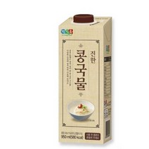베지밀 정식품 진한 콩국물 950ml, 3개