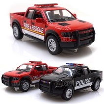 데코앤 포드 F-150 SVT 폴리스 앤 파이어레스큐 미니카, F150폴리스파이어(색상랜덤)
