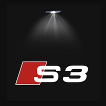 차량셀프도색 자동차보수 2023 자동차 도어 환영 빛 Led HD 프로젝터 램프 아우디 A3 A4 B8 8P 8V A6 C7 A5, 07 S3_01 4Pcs