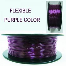 유연한 TPU 3D 프린터 필라멘트 소프트 인쇄 재료 1.75mm 플렉스 caneta diferente 모델링 shimano 미니 인쇄110985, 50g 옐로우
