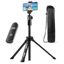 셀루미 스마트폰&고급SLR 전문가용 삼각대 블루투스 리모컨 풀세트 SEL-VCT1500(블랙&블랙)