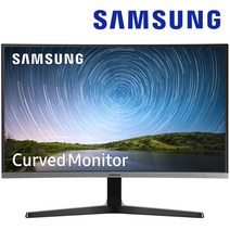 삼성전자 68.5 cm Full-HD 커브드 모니터, LC27F390FHKXKR