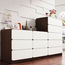 [아르스노바] 시스템 서랍장세트(3단+5단서랍장), 상세 설명 참조