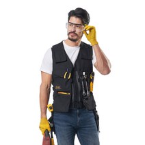 티뷰크 (TBU01) 남녀공용 툴마스터조끼/작업조끼/공구조끼__라인몰작업복/단체나염인쇄/빅사이즈, TBU01블랙(조끼)__3XL(110)