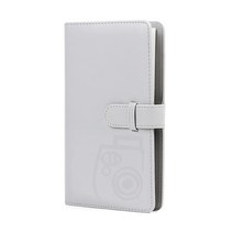 후지 필름 FUJIFILM 카메라 3인치 96 포켓 사진 필름 앨범 스토리지 북 FujiFilm Instax Mini 11 8 9 7s 50, 13 Smoky White