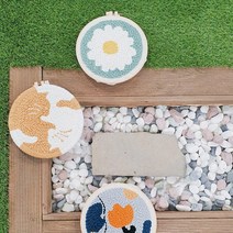 태광조명 DIY 펀치 니들 자수 + 바늘세트 집콕취미 식물과 자연, 선인장