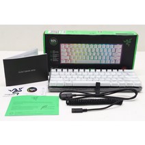 Razer 레이저 헌츠맨 미니 광학 게이밍키보드 머큐리 화이트 RZ03 03390400 R3M1 394482