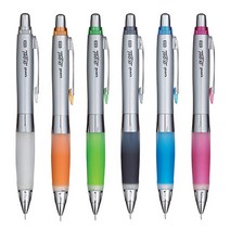 유니 알파겔 흔들 샤프 0.5mm M5-617 젤리샤프 UNI, 오렌지