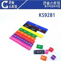 초등수학교구 교육심화 분수n퍼센트 타일 분수사고 기초분수