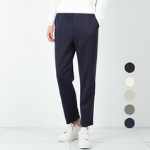 [데님공방] 남자 스판 밴딩 치즈슬랙스 5컬러 일자핏 추리닝팬츠 빅사이즈 캐주얼바지