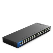 링크시스 LGS116 16포트 기가비트 이더넷 스위치허브 1000Mbps