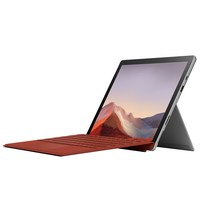 마이크로소프트 2019 Surface Pro7 12.3 + 시그니처 포피레드 타입커버 세트, 플래티넘, 코어i5 10세대, 256GB, 8GB, WIN10 Home, PUV-00010