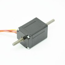 NEMA11 캡 티브 스테퍼 모터 80mN.m 87mm Tr5 2 및 90mm Tr5.56 리드 스크류, 02 90T5.56x4.87