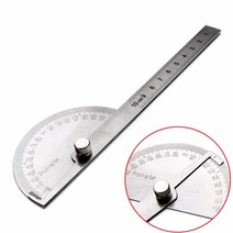 철앵글 앵글제작 스텐앵글 1pc 180도 조절 각도기 각도 파인더 각도 눈금자 라운드