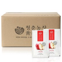 청춘농장 착즙 사과즙 100ml 30개입, 60개입