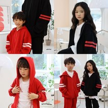 3+1 경이로운소문2 패밀리룩 여행 가족 트레이닝복 커플룩