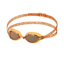 Speedo 남녀 공용 수영경 스피드 소켓 2.0, Amber Yellow Ltd Mirrored