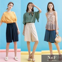 NNF 여성 린넨 이지 팬츠 3종세트