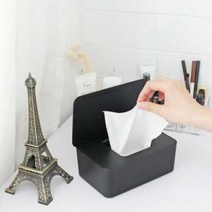 수분보존 오염방지 밀폐수납 위생 물티슈케이스 티슈상자 심플디자인 물티슈커버, 그레이