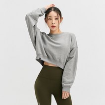 젝시믹스 XA5354F 베이직 크롭 맨투맨 5종 1택